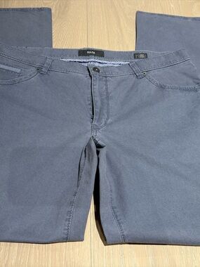BRAX Men's Slim Stretch Chinos in Slate Blue